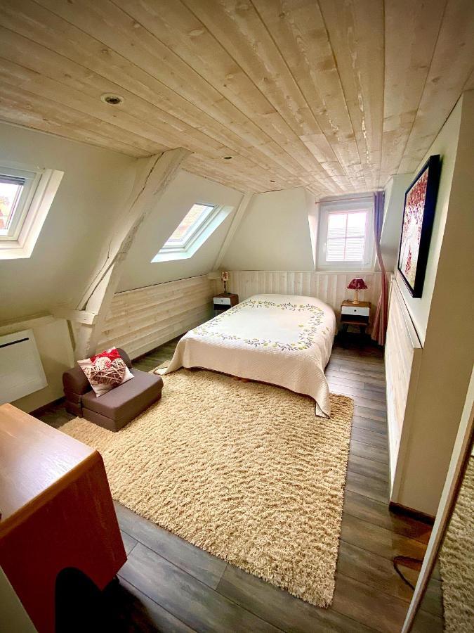 Appartement Sous les toits d'Honfleur Extérieur photo