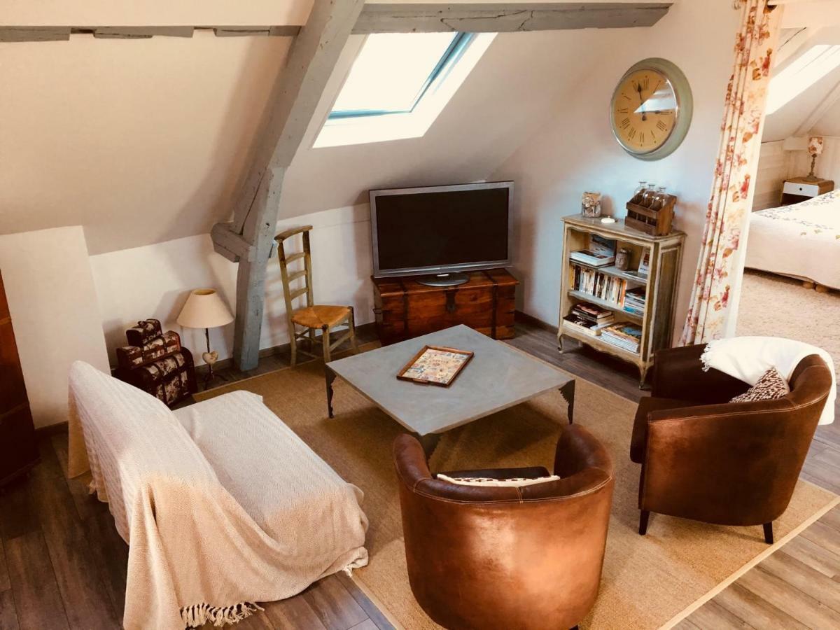 Appartement Sous les toits d'Honfleur Extérieur photo
